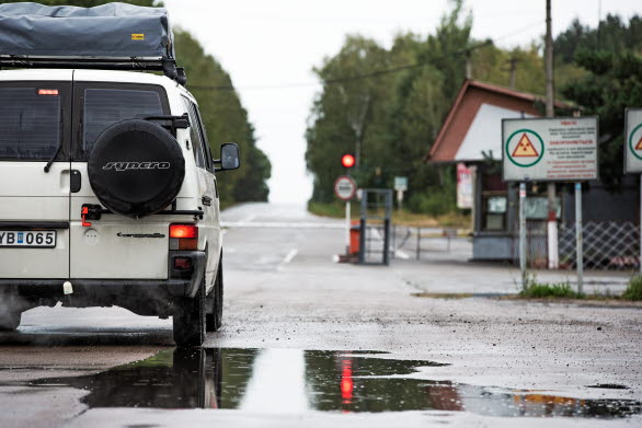 Volkswagen Caravelle Syncro, 1999. Besök i Tjernobyl. Foto: Richard Sjösten