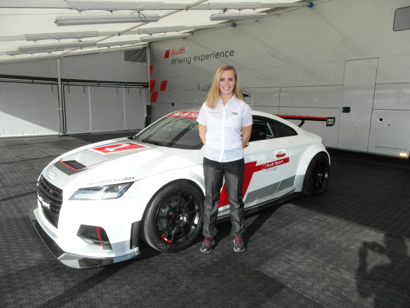 Mikaela Åhlin-Kottulinsky Audi Sport TT Cup