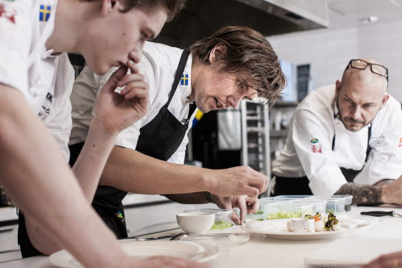 Tommy Myllymäki är svensk representant i Bocuse d´Or