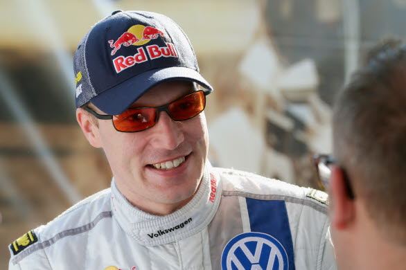 Jari-Matti Latvala hoppas fira födelsedagen med en pallplats.