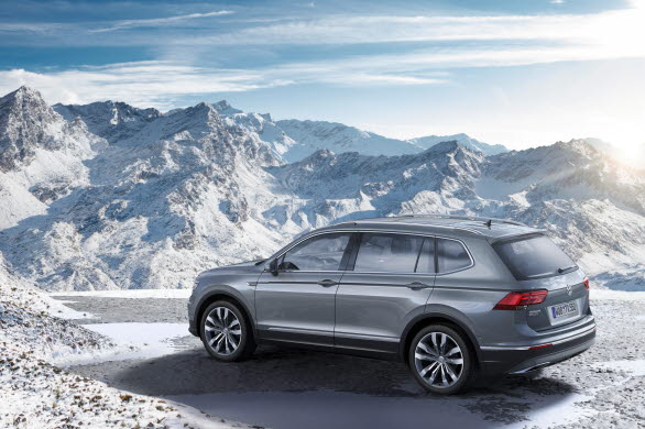 Förförsäljningen av nya Tiguan Allspace startar preliminärt vid månadskiftet maj/juni. 