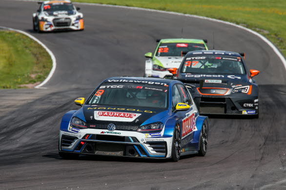 Fredrik Blomstedt plockade hem ännu en pallplacering i STCC.