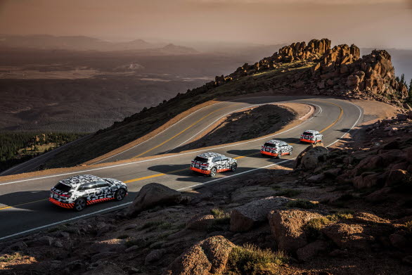 Audi e-tron prototype Pikes Peak
