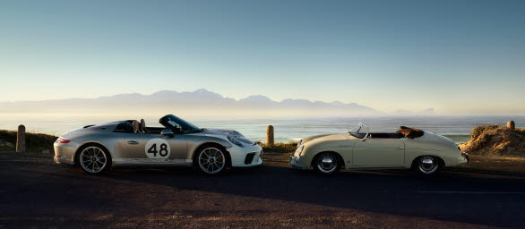 911 Speedster, Heritage Design-Package and 356 1500 Speedster