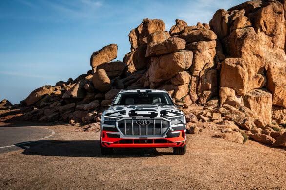 Audi e-tron prototype Pikes Peak