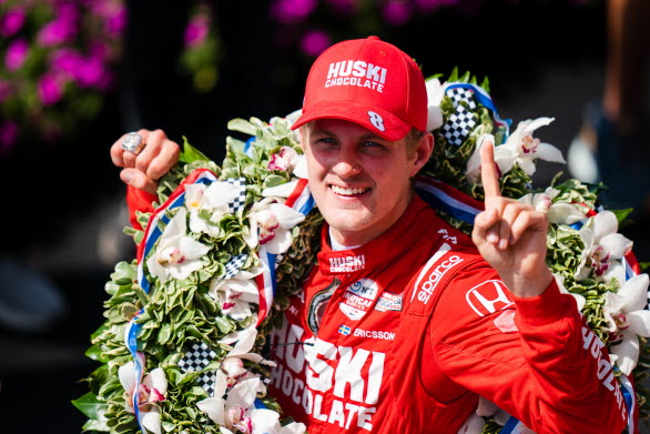 Indy 500-vinnaren Marcus Ericsson kommer till start som gästförare i finalen av Porsche Carrera Cup Scandinavia! Foto: Chip Ganassi Racing