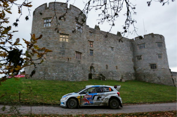 Sébastien Ogier vann även rallyt i Storbritannien, hans nionde seger denna säsong.