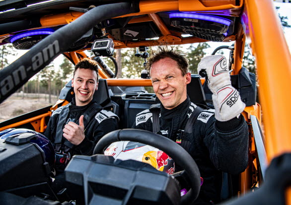 Erik Bergkvist och Mattias Ekström till Dakarrallyt