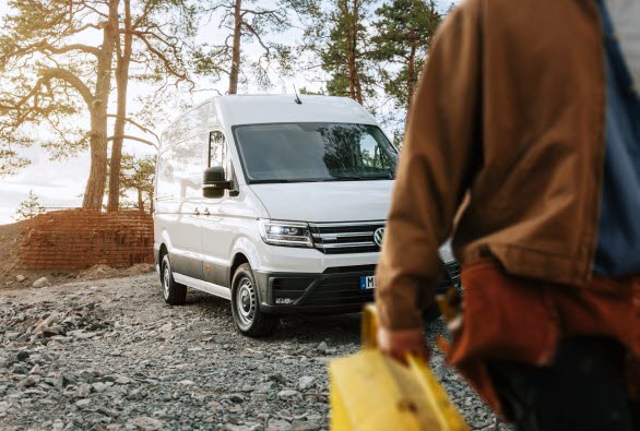 e-Crafter har funnits på marknaden sedan 2018 och är byggd från grunden av Volkswagen själva.