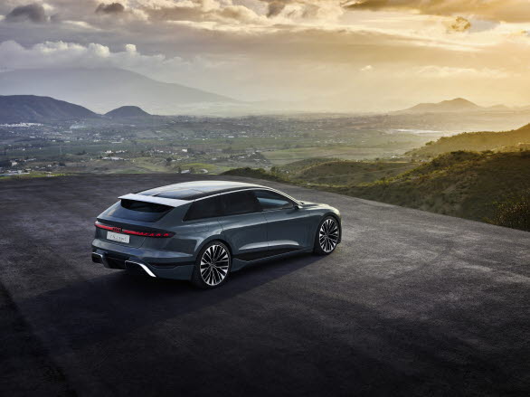 Eldrivna Audi A6 Avant e-tron concept
