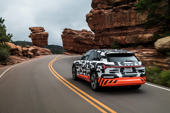 Audi e-tron prototype Pikes Peak