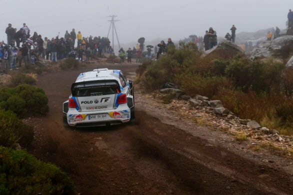 Vägarna i Rally Argentina var tuffa mot både förare och bilar.