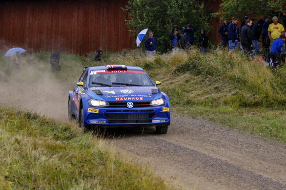 Johan Kristoffersson hoppas på en bra SM-avslutning i Rally Blekinge.