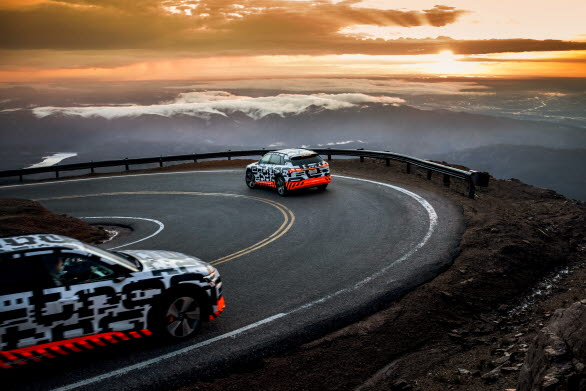 Audi e-tron prototype Pikes Peak