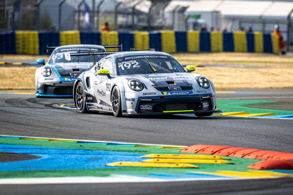 Regerande Porsche Mobil 1 Supercup-mästaren Dylan Pereira från Luxemburg gästar det skandinaviska startfältet i Porsche Carrera Cup Le Mans.