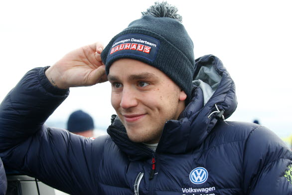 Ole Christian Veiby, en nöjd VM-ledare som kör även nästa VM-deltävling i WRC 2 för det Arvika-baserade teamet.