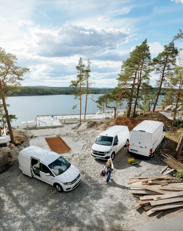 Nu finns Caddy, Transporter och Crafter som elbilar