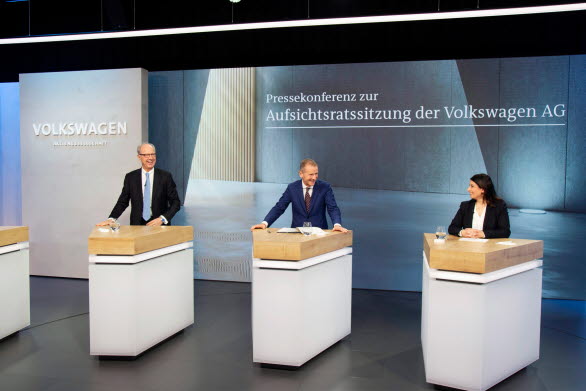 VW AG: s styrelse med planeringsrunda 70, den 9 december 2021.