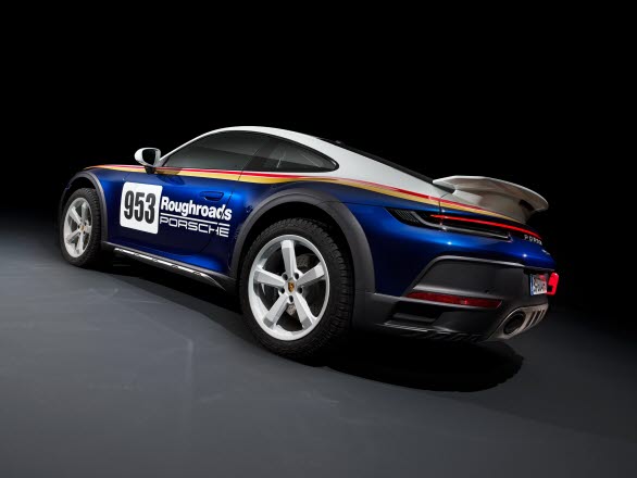 Porsche 911 Dakar med 
Rallye Design Package