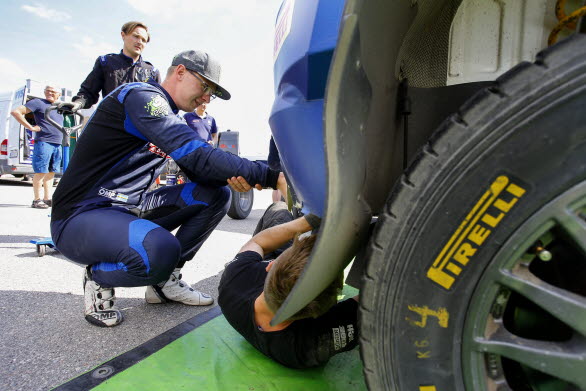 Johan Kristoffersson hoppas på en rejäl genomkörare i Rally Finland.