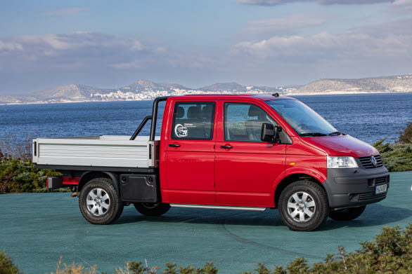 T6 pickup med dubbelhytt