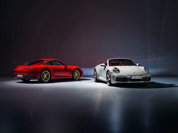 Porsche introducerar nya 911 Carrera Coupé och 911 Carrera Cabriolet