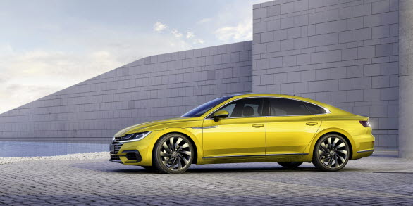 Femsitsiga Arteon kombinerar sportbilsdesign med en coupés elegans och generösa utrymmen.