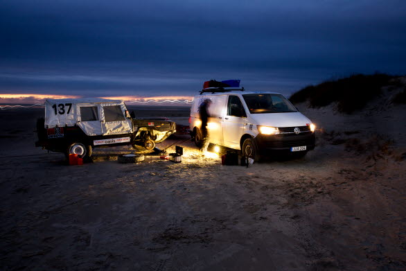 Volswagen Transporter, 2016. Römö, Danmark. Foto: Richard Sjösten