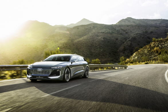 Eldrivna Audi A6 Avant e-tron concept