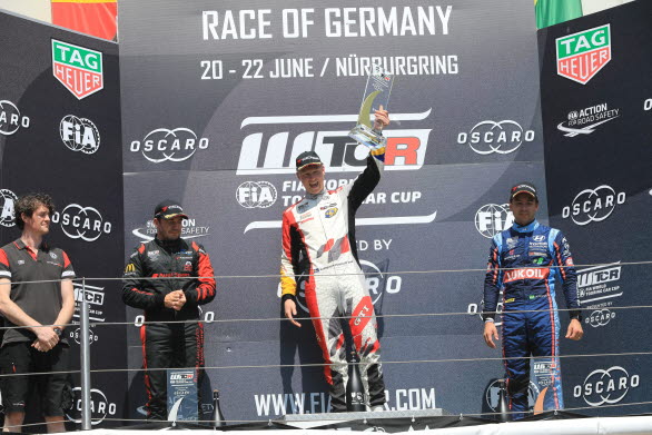 På Nürburgring tog Johan sin första WTCR-seger. Blir det en till i Portugal?