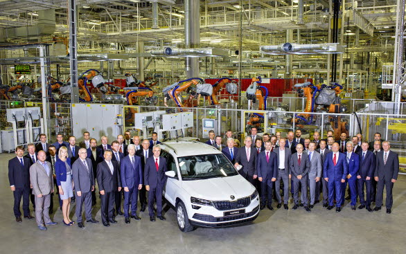 Prodktionsstart SKODA KAROQ