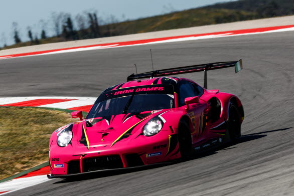 I GTE-Am-klassen ställer Iron Dames-teamet upp med belgiska Sarah Bovy, f.d. DTM-föraren Rahel Frey från Schweiz och Michelle Gatting från Danmark.