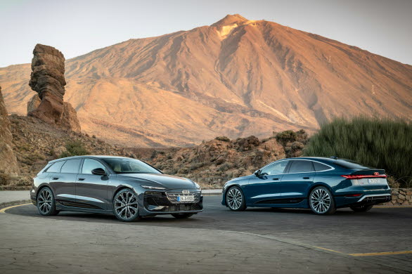 Audi A6 Avant e-tron och A6 Sportback e-tron