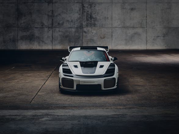 Porsche presenterar unik Flachbau-modell baserad på 911 GT2 RS.
