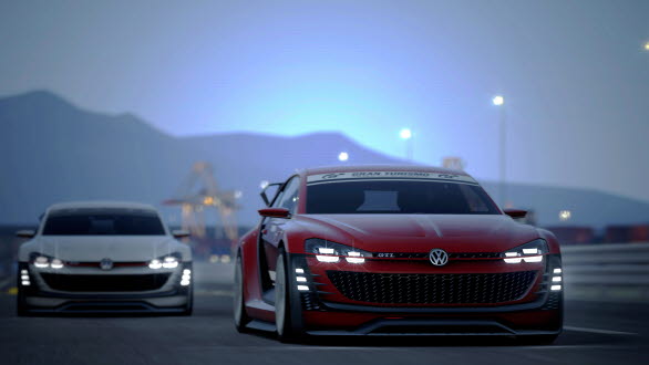 Efter fjolårets roadster-version kan den nya versionen av GTI nu ses i startfältet för Gran Turismo 6, exklusivt för PlayStation 3. 