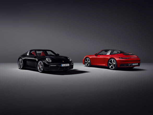 Nya Porsche 911 Targa 4 och 911 Targa 4S