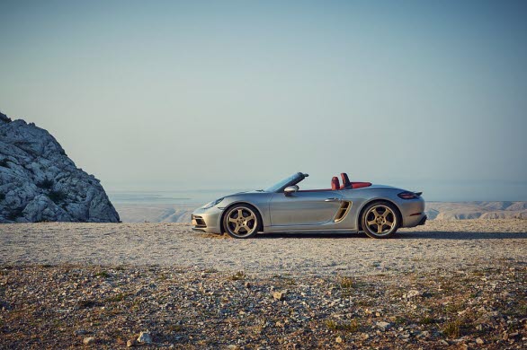 Jubileumsmodellen Porsche Boxster 25 years