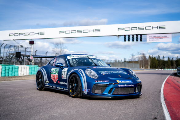 Porsche Sverige och TAG Heuer inleder flerårigt varumärkessamarbete. Klocktillverkaren blir huvudpartner för Skandinaviens ledande racingmästerskap - Porsche Carrera Cup Scandinavia.