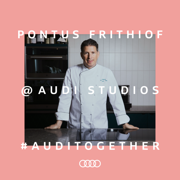 Pontus Frithiof bjuder på inpiration från Audi Studios