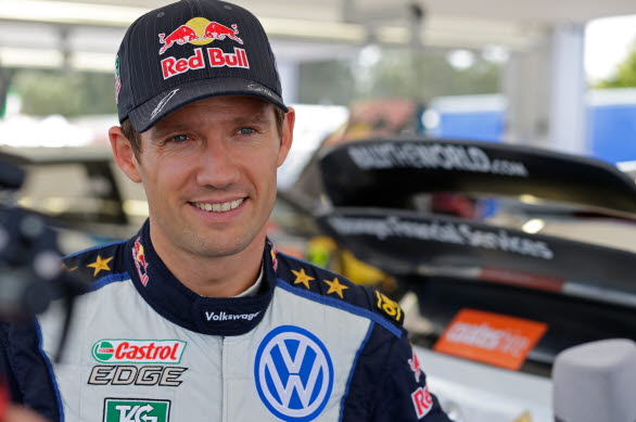 -En fantastisk känsla att vara världsmästare igen, säger Sébastien Ogier.