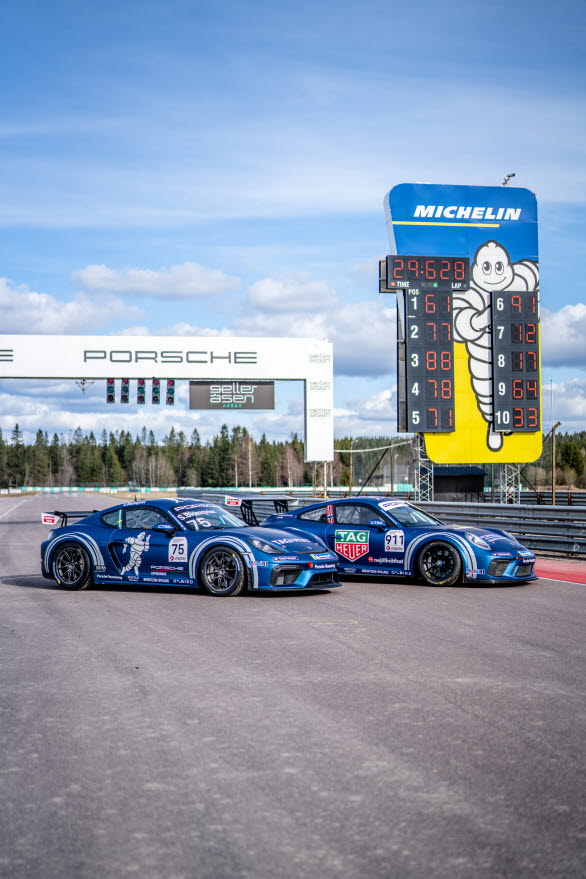 Porsche Sverige inleder ett flerårigt samarbete med TAG Heuer, som tillsammans med däcktillverkaren Michelin blir en av två huvudpartners för 
Porsche Carrera Cup Scandinavia och den nya racingserien Porsche Sprint Challenge.