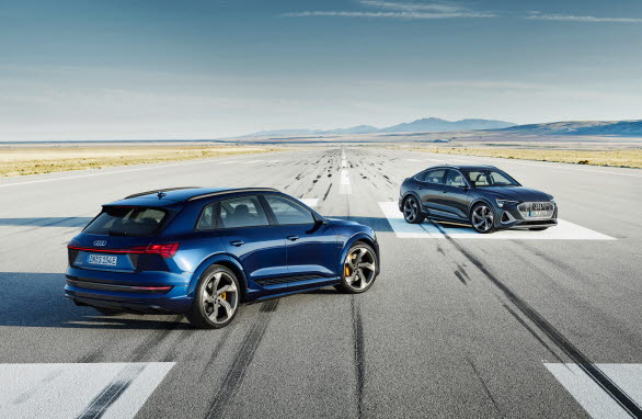 Säljstart för de första eldrivna S-modellerna  - Audi e-tron S och e-tron S Sportback