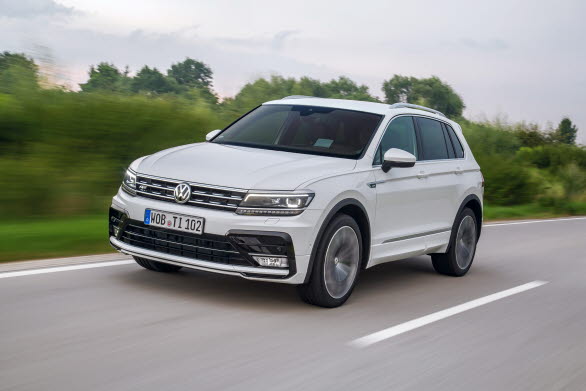 Orderingången på nya Tiguan är stark.