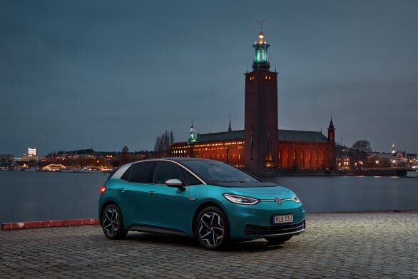 ID.3 blev Sveriges mest sålda elbil under 2020.