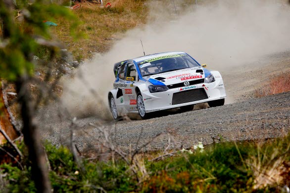 Ole Christian Veiby, Volkswagen Dealer Team KMS, VW Polo. Back-SM 2-3 augusti 2014.