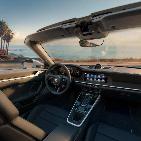 Interiören i nya Porsche 911 Targa 4S