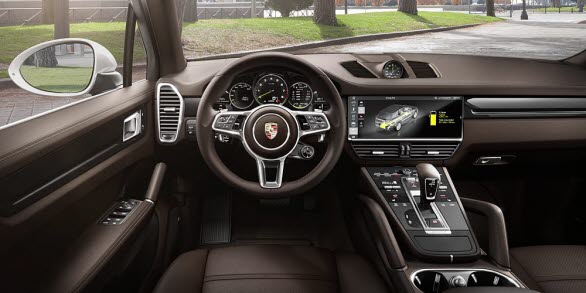 Porsche Cayenne E-Hybrid interiör