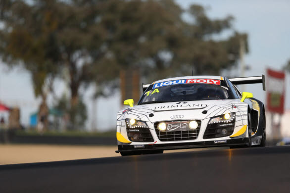 Phoenix Racing med svenskarna Andreas Simonsen och Johan Kristoffersson jämte schweizaren Harold Primat slutade på fjärde plats i Bathurst där trion körde en Audi R8 LMS. 