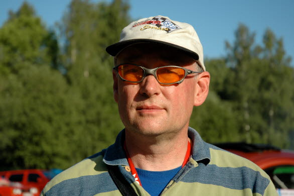 Johan Grape, grundaren av Bug Run. Johan nås hela helgen på 070-513 23 99.