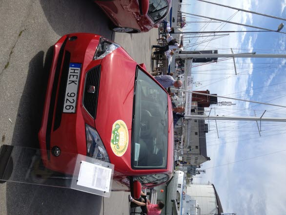 SEAT Mii Ecofuel i Almedalen